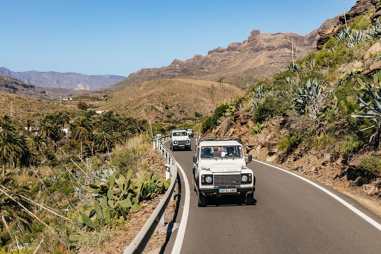 Süden Gran Canarias: Offroad-Jeeptour durch Täler und Dörfer