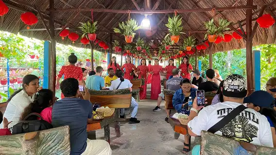 湄公河一日遊+胡志明出發+精品小團+乘船遊覽+傳統越南午餐