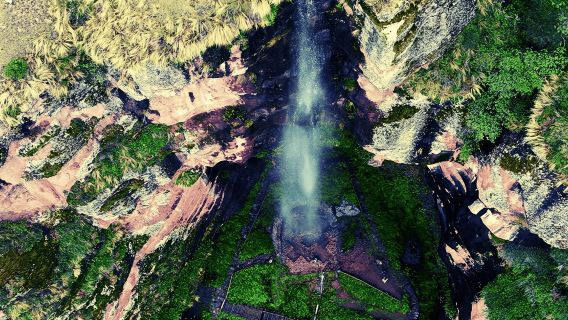 Ab Cusco: Tecsecocha-Klippen + Picknick