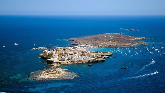 Santa Pola: Return Taxi Boat Ticket to Tabarca Island