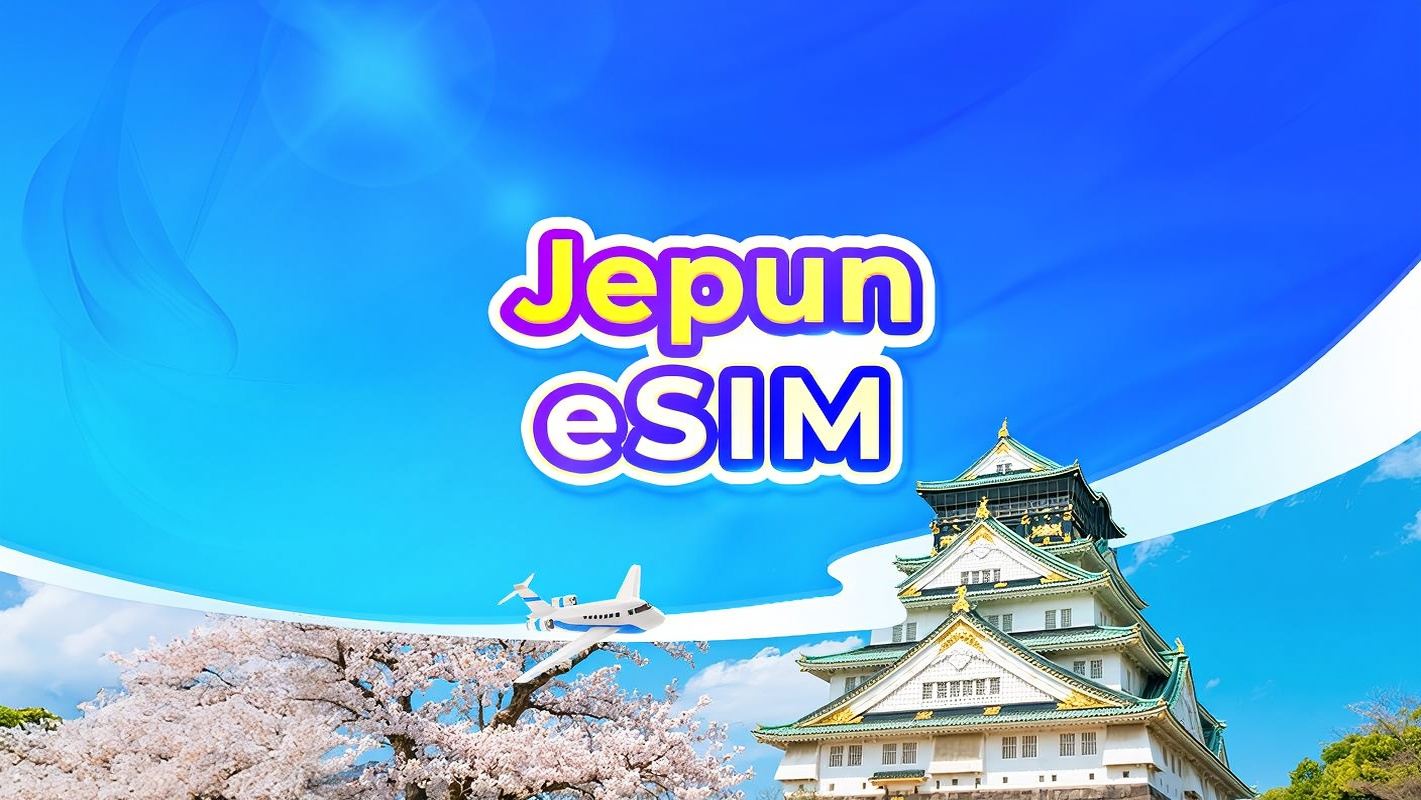 Jepun 5G eSIM | TikTok & ChatGPT Tersedia |  | Pas Harian/Pakej Data Keseluruhan | Pengebilan 24 Jam | 1–30 Hari | Kod QR