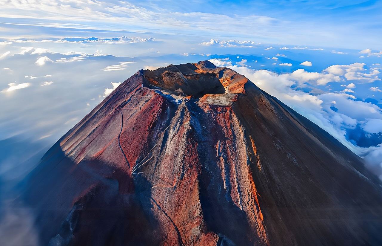 Japan Mount Fuji Crater Helicopter Charter Tour (Aerial Views of the Beautiful Mount Fuji and Its Crater)