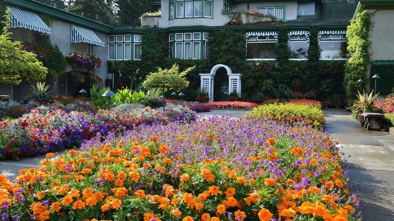 Victoria: Traslado exprés a los Jardines Butchart