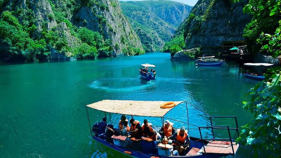 Group Tour from Skopje:Millennium Cross,Matka Canyon&Etno Village