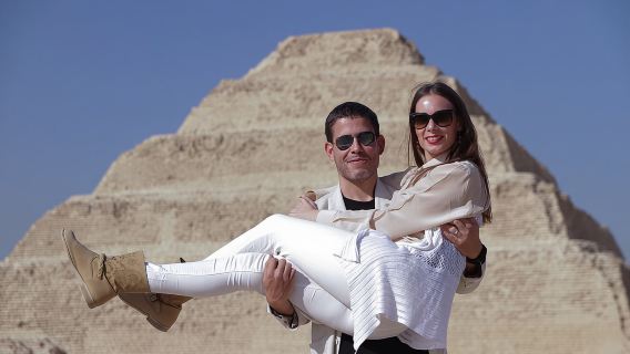 Cairo Layover Tours Visit Giza Pyramids Memphis Sakkara Dahshur Pyramids & Bazaar