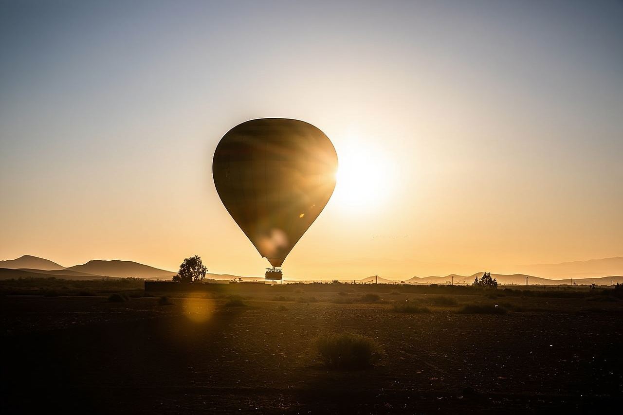 Marrakech By Air: 40-60 min Hot Air Balloon Ride with Breakfast Included