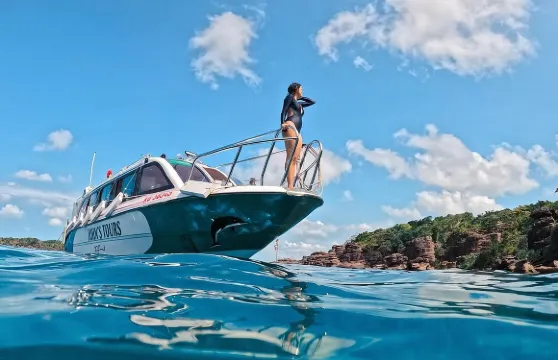 富國島快艇出海一日遊 可選小團+浮潛+航拍+午餐+酒店接送