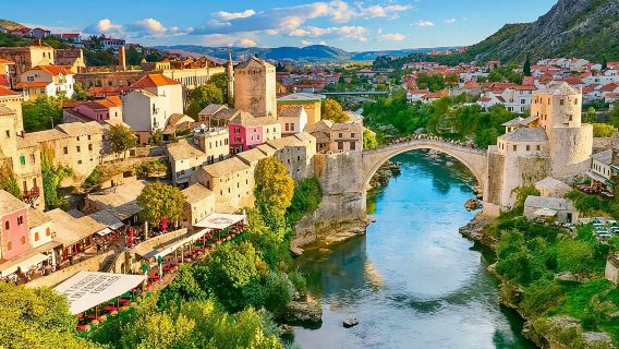 Excursión de un día a Dubrovnik: explore las cataratas de Mostar y Kravice en Bosnia