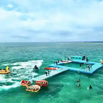 沖縄みーばるビーチ海上楽園半日ツアー：グラスボートシュノーケリング
