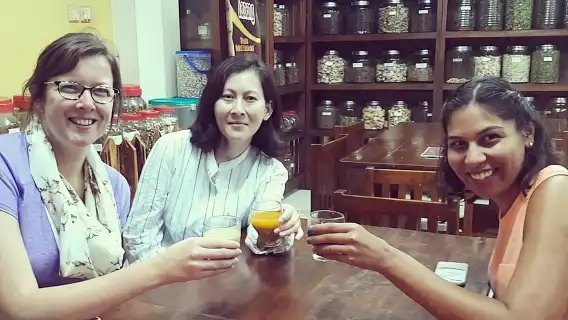 Small-Group Walking and Food Tour by Night in Yogyakarta