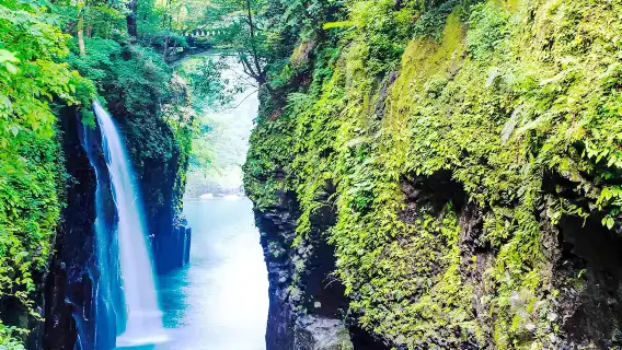 1-day tour of Takachiho Gorge, Amaterasu Railway, and Amanoyasukawara in Miyazaki, Kyushu, Japan
