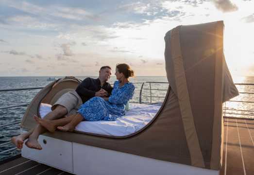 Cairns Great Barrier Reef overnight camping[Reefsleep experience departing from Airlie Beach/Hamilton Island] AUD 693.48