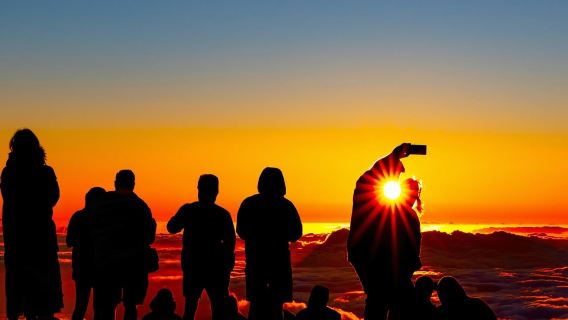 Tour en bicicleta autoguiado para ver el amanecer en Haleakala con Bike Maui