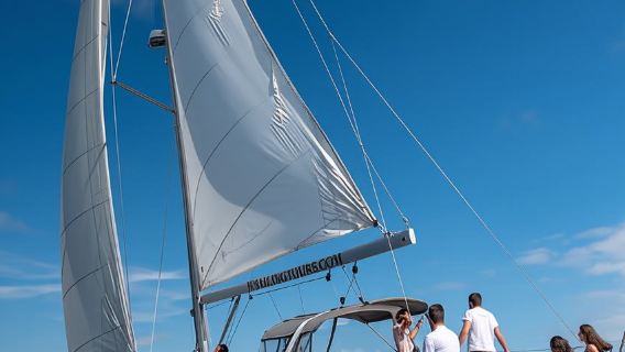 Halifax: Crucero al atardecer con vino y queso en velero