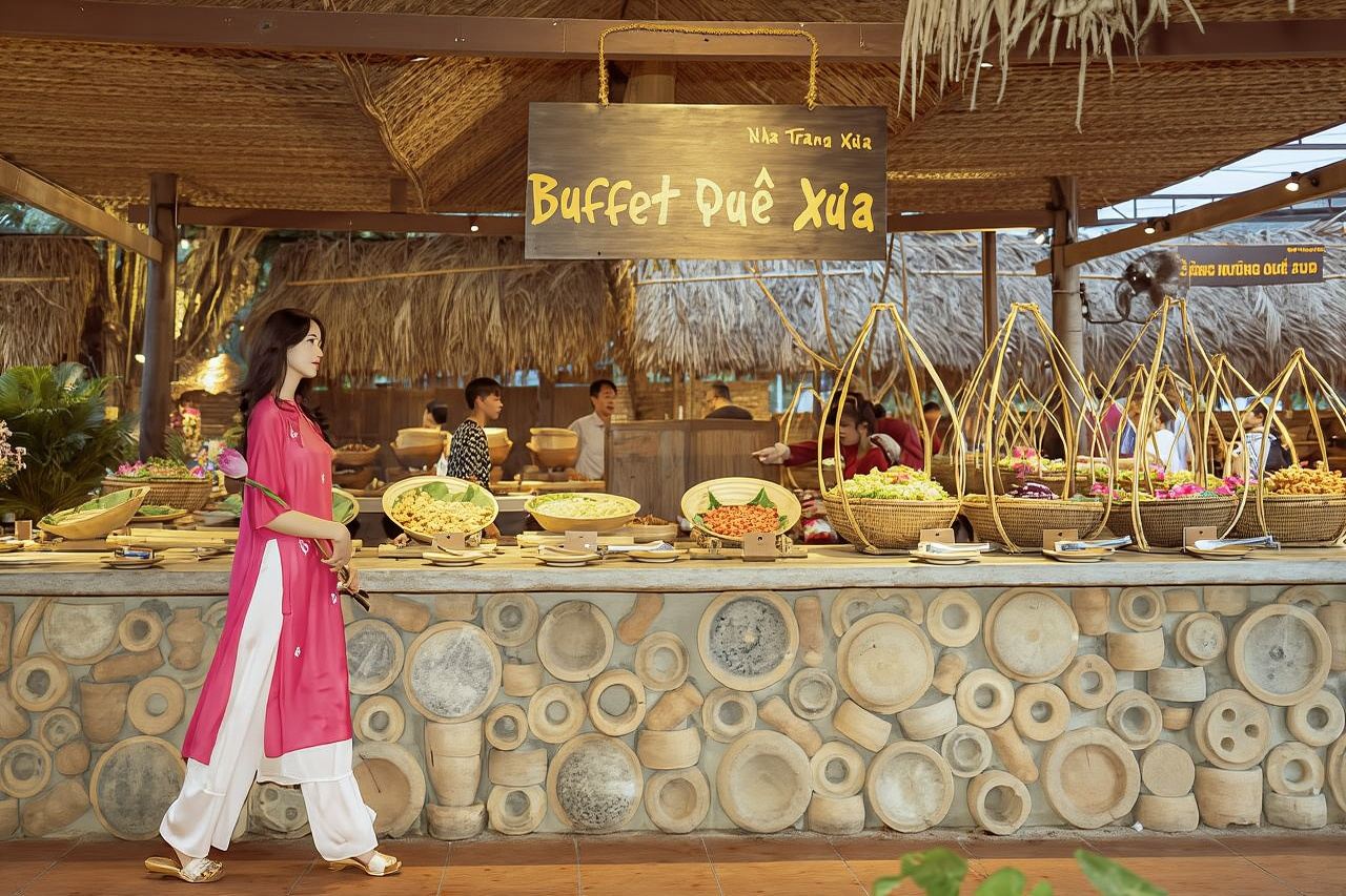 Buffet Dining Experience at Nha Trang Xua Restaurant