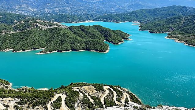 Hike Gamti Mountain with Bovilla lake view & canyon- From Tirana