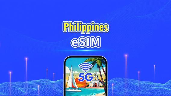 Philippines 5G eSIM eSIM 5G | Pakej Data Harian/Total | 1–30 hari | Pengebilan Hari Kalendar | QR Code