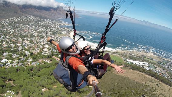 Tandem Paragliding Cape Town Experience TABLE MOUNTAIN PARAGLIDE