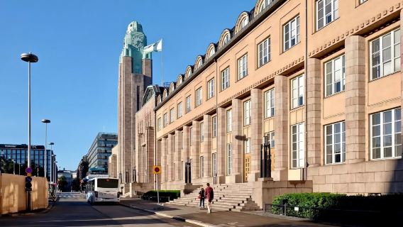 Helsinki, Finland + Linnamäki Park + Finnish Parliament Building + Open-air Free Market one-day tour