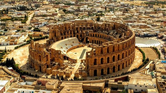 Private Half Day Romanesque Tour Coliseum EL JEM