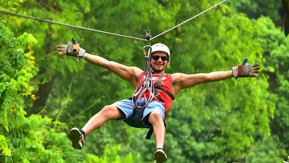 Roatan Zipline Adventure, Sloths & Monkeys,Chocolate Factory Tour