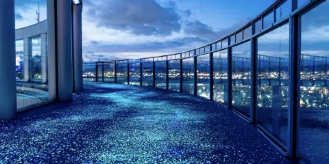 日本大阪梅田藍天大廈-大阪科學館可定制【中文專車-舒適純淨】