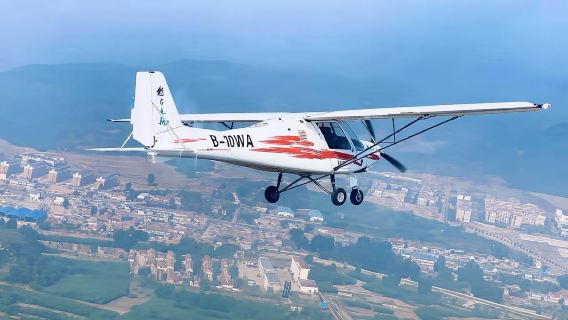 山東濟南雪野湖固定翼飛機飛行體驗【可體驗駕駛飛機+專業飛行教員帶飛】