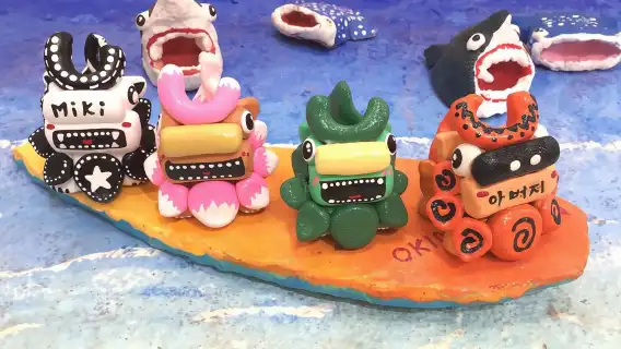 沖繩風獅爺體驗琉球窯