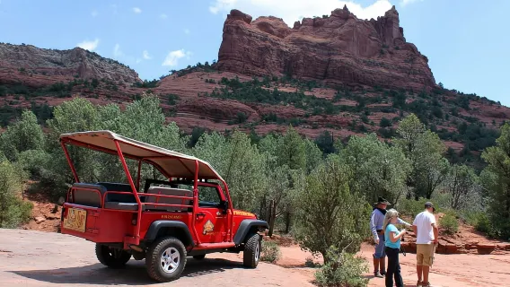 Sedona: Recorrido en jeep por el Paso de Soldados Privados