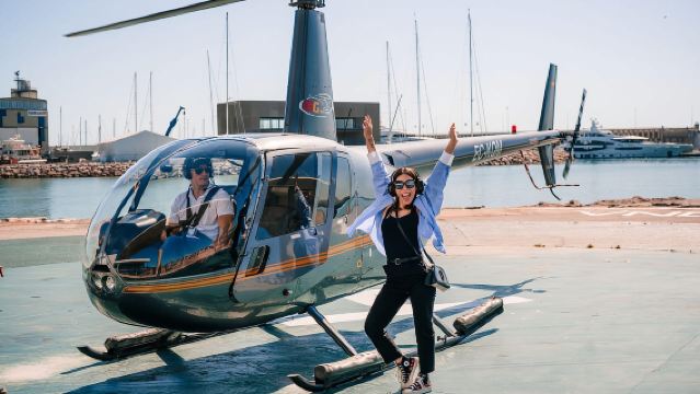 เที่ยวบินเฮลิคอปเตอร์บาร์เซโลนาและมอนต์เซอร์รัต