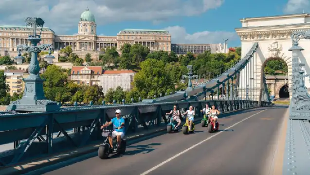 Budapest: Small-Group MonsteRoller E-Scooter Tours