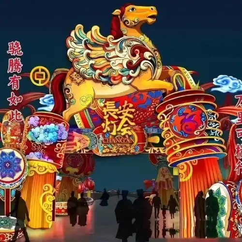 中国の旧正月体験 - グランドニューイヤーマーケット＆2026西安城壁