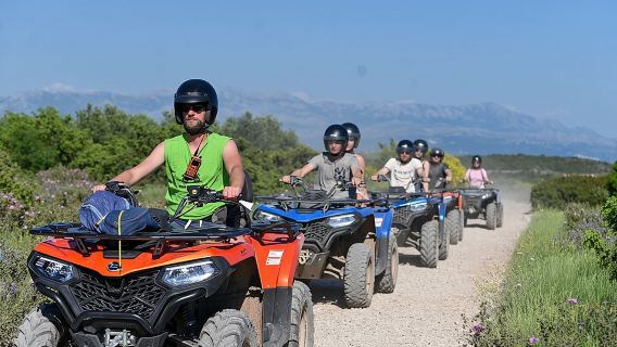 Off road Quad Adventure Tour on Island Čiovo