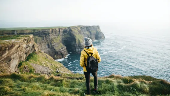 perjalanan satu hari ke Tebing Moher, Burren, dan Galway dari Dublin, Irlandia