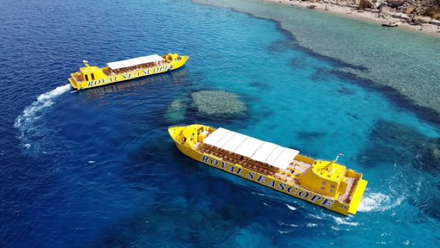 Seascope submarine cruise from Sharm El Sheikh