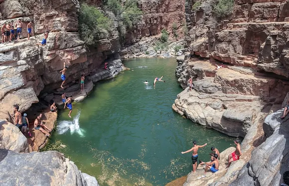 阿加迪爾出發的半日天堂谷導覽團