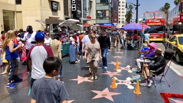Recorrido de las estrellas de Hollywood: Paseo de la Fama, casas de famosos, Sunset Strip