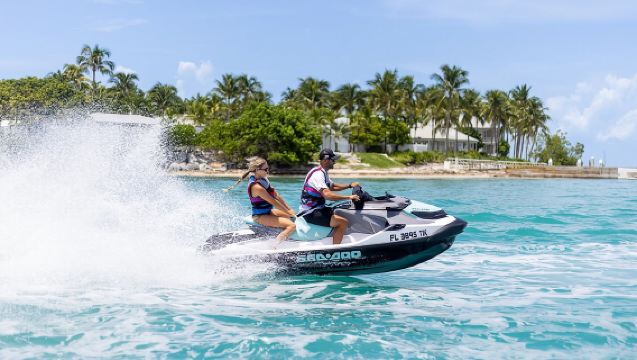 Tur Jet Ski Sea Doo Ultimate di Key West-Penumpang Tambahan Gratis!