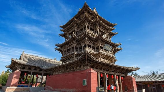 李家大院+飛雲樓+後土祠+馬村磚雕+青龍寺+稷王廟1日遊