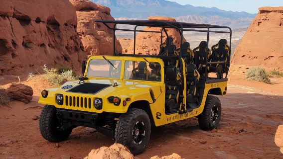 Sand Hollow: Hummer Tour with Rock Crawling & Sand Dunes