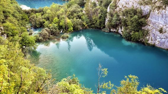 Da Spalato: tour guidato di un giorno ai laghi di Plitvice
