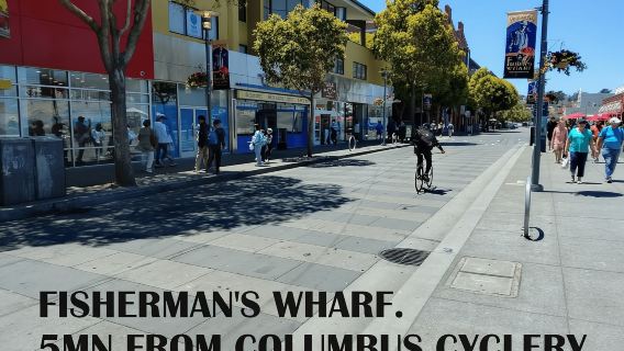 San Francisco: Fahrradtour über die Brücke und zurück mit der Fähre