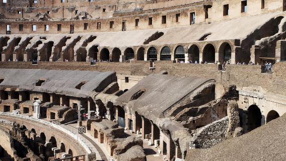 Colosseo, Foro e Palatino con audioguida (Arena facoltativa)