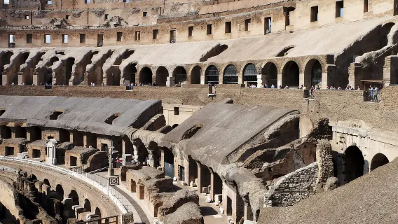 Colosseo, Foro e Palatino con audioguida (Arena facoltativa)