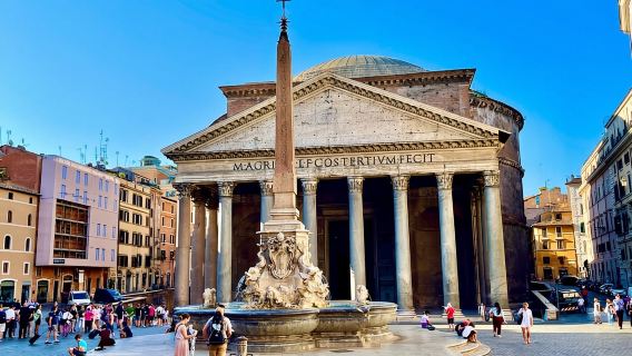 로마: 판테온 방문 및 홉온 홉오프 오픈 버스 티켓