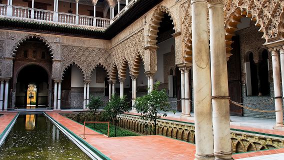 Tour turistico di Siviglia con biglietti per l'Alcazar e la Cattedrale