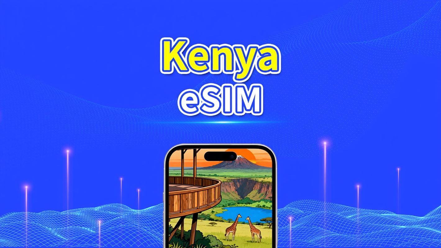 Kenya eSIM | 4G | Daily/Total Data Package | 1–30 days | 24-Hour Billing | QR Code