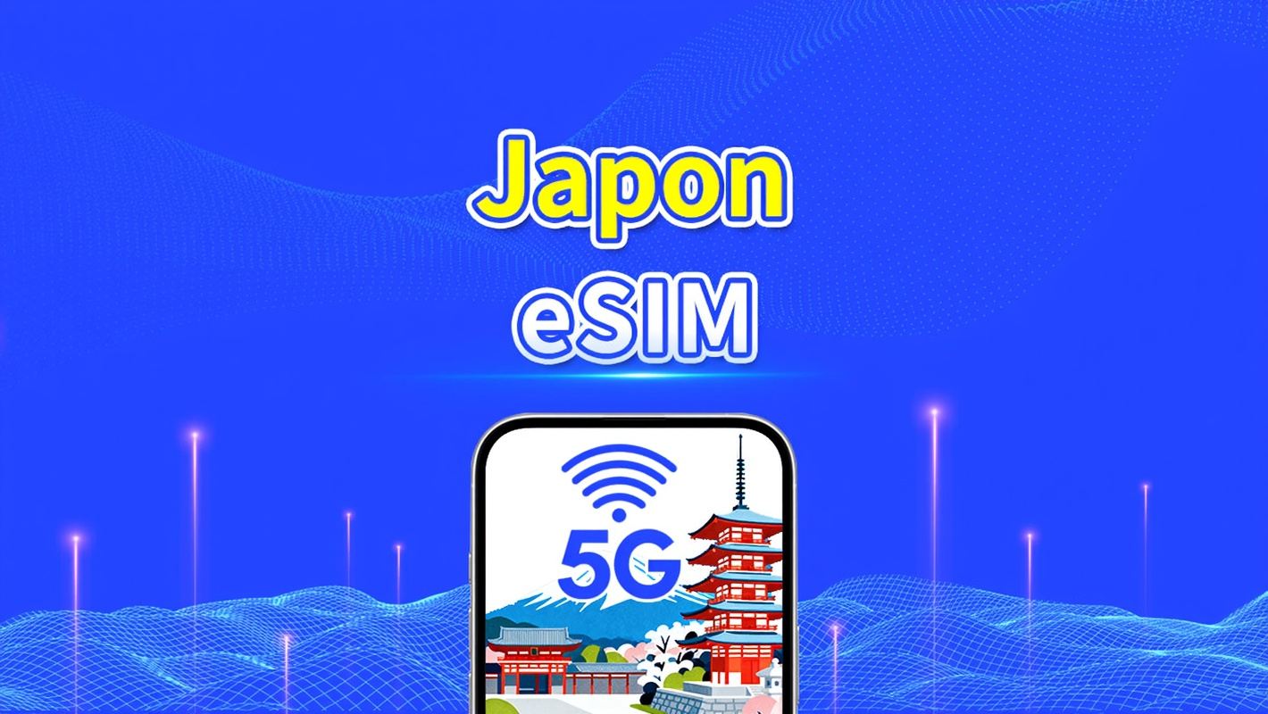 eSIM Japon 5G | Couverture des trois réseaux | Forfait Journalier/Forfait Data | 1-30 Jours | Facturation au Jour Calendrier | QR Code