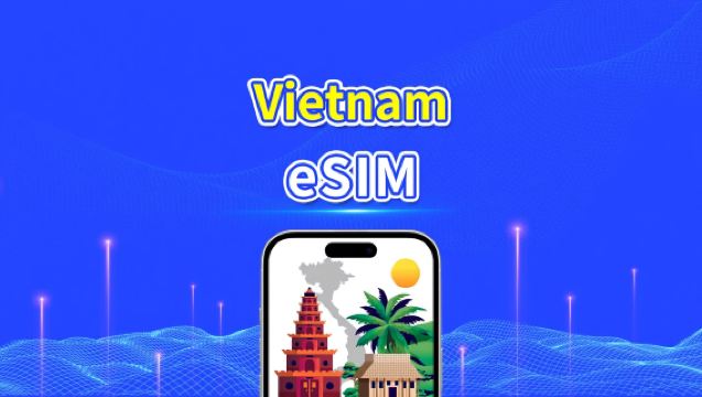 Vietnam eSIM | 4G | Daglig pakke/data pakke | Kalenderdage | QR-kode