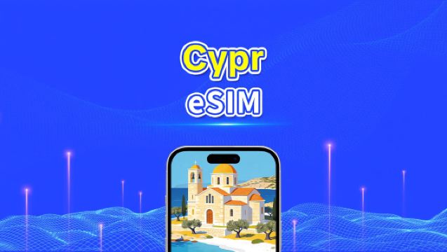 Cypr eSIM | 5G/4G | Szybki internet | 24 godziny | Wybór dni 1-30 | Kod QR